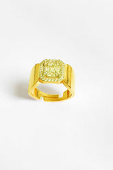 Diamond Model Silver Ring