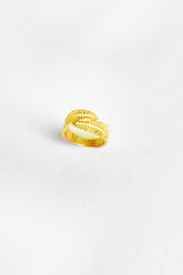 Sterling Silver Leaf Ring