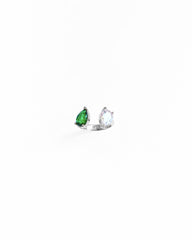 Pear Shaped Engagement Ring , Wedding Ring Pear Cut Solitaire Ring Women