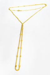 Crushed Corner Chain Silver Sahmeran