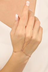 Round Silver Sahmeran Bracelet, Hand chain, boho bracelet, Bracelet on Hand, Adjustable Bracelet, Slaves Hand Bracelet, Astral Loop Bracelet