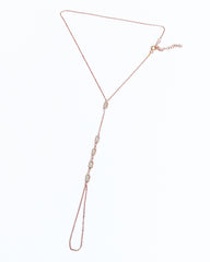 White Stone Silver Shahmeran Bracelet, Hand Chain / Ring Bracelet / Slave Bracelet