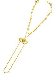 Evil Eye Silver Sahmeran Bracelet with Turquoise Evil Eye Silver Sahmeran Bracelet with Turquoise Stone in the Middle, Bridal ring bracelet, Gold slave bracelet, Slave braceletin the Middle