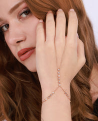 سوار شاهماران من الفضة عيار 925 مزين بنجوم متعددة على ثلاثة جوانب