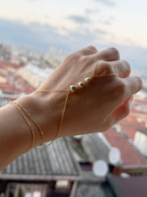 سوار شاهماران فضي على شكل قلب بثلاثة صفوف بدون حجر