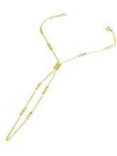 925 Sterling Silver Hand Chain with White Zircon – Layered Sparkly Slave Bracelet