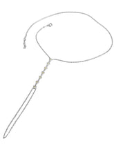 Minimalist Triangle Stone Hand Chain Bracelet – Boho Silver Slave Bracelet