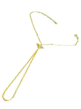 Natural Pearl Dragonfly Silver Slave Bracelet – Elegant Hand Chain Jewelry