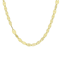 Star Forzentina - 14 Carat Solid Gold Chain Necklace - Thickness 2.70 mm (585 Stamped)