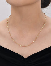 Star Forzentina - 14 Carat Solid Gold Chain Necklace - Thickness 2.70 mm (585 Stamped)