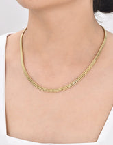 Vienna Gold Chain - 14K Solid Gold Chain Necklace - Thickness 5.50 mm (585 Stamped)