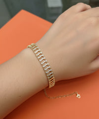 Zircon Crystal Bracelet – Modern Elegant Jewelry for Women