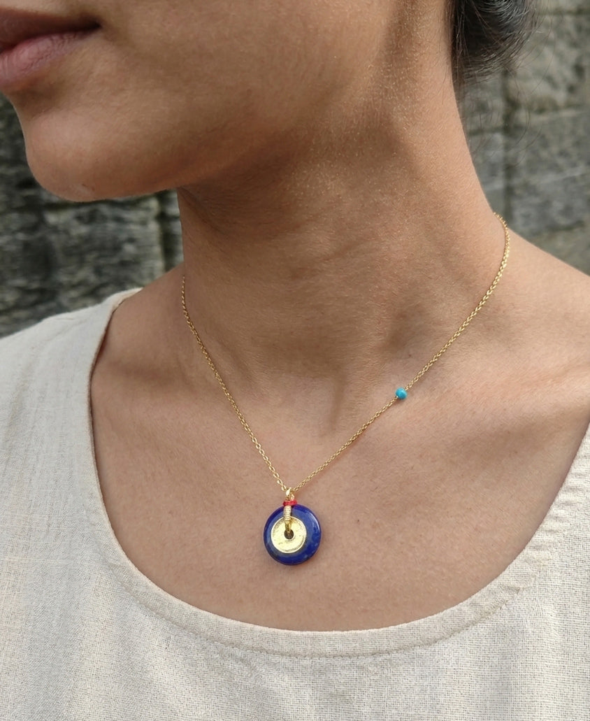 Genuine Amethyst Sterling Silver Necklace – Handcrafted Natural Purple Stone Pendant, Dainty Minimalist Birthstone Jewelry Gift