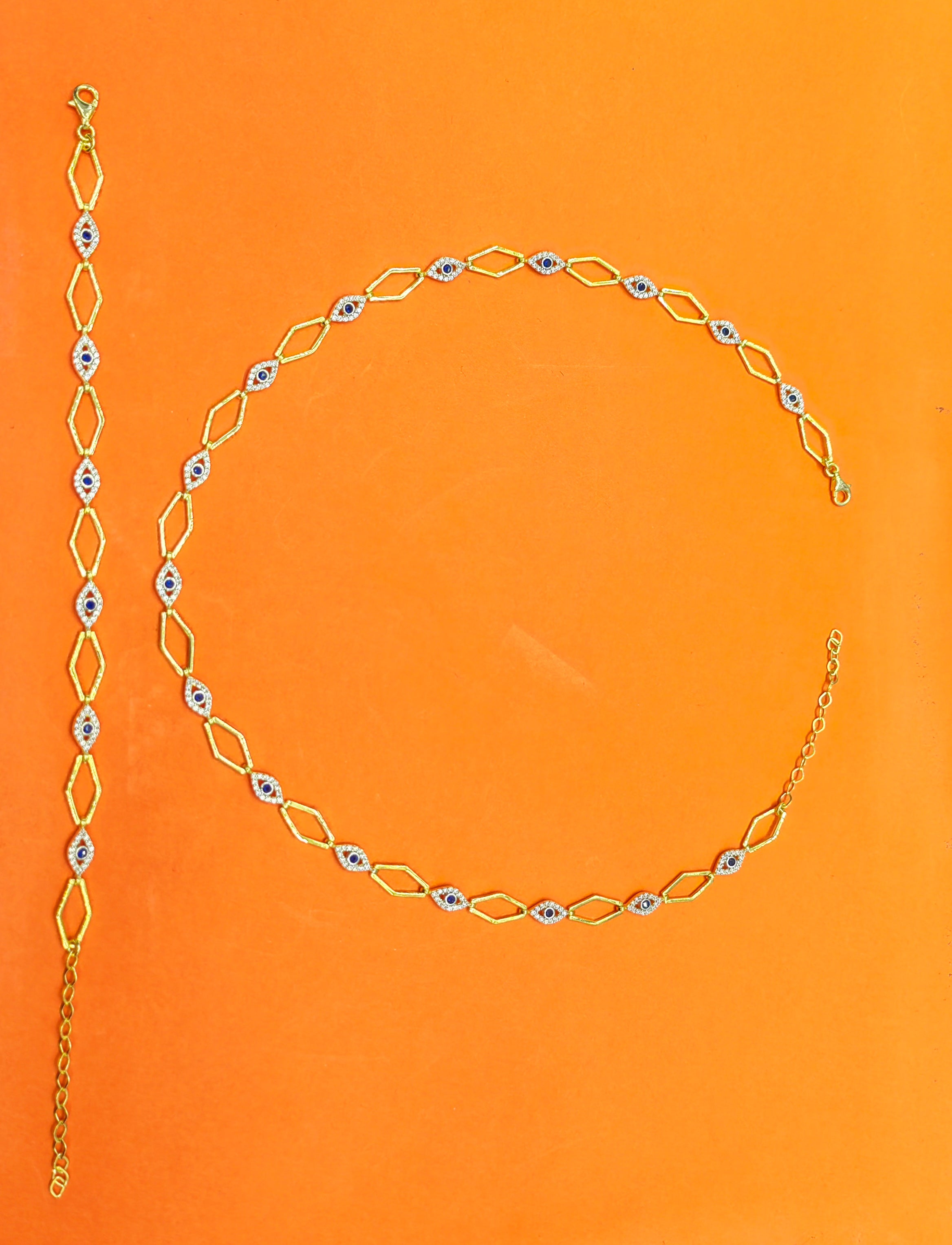 Evil Eye Sterling Silver Jewelry Set – Timeless Elegant Gift for Women