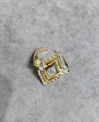 Minimalist Zircon Adjustable Ring – Elegant Sterling Silver Jewelry