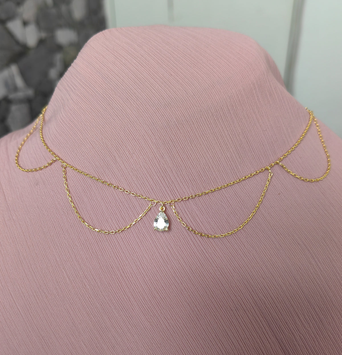 Modern 925 Silver Floating Solitaire Necklace – Minimal Everyday Jewelry