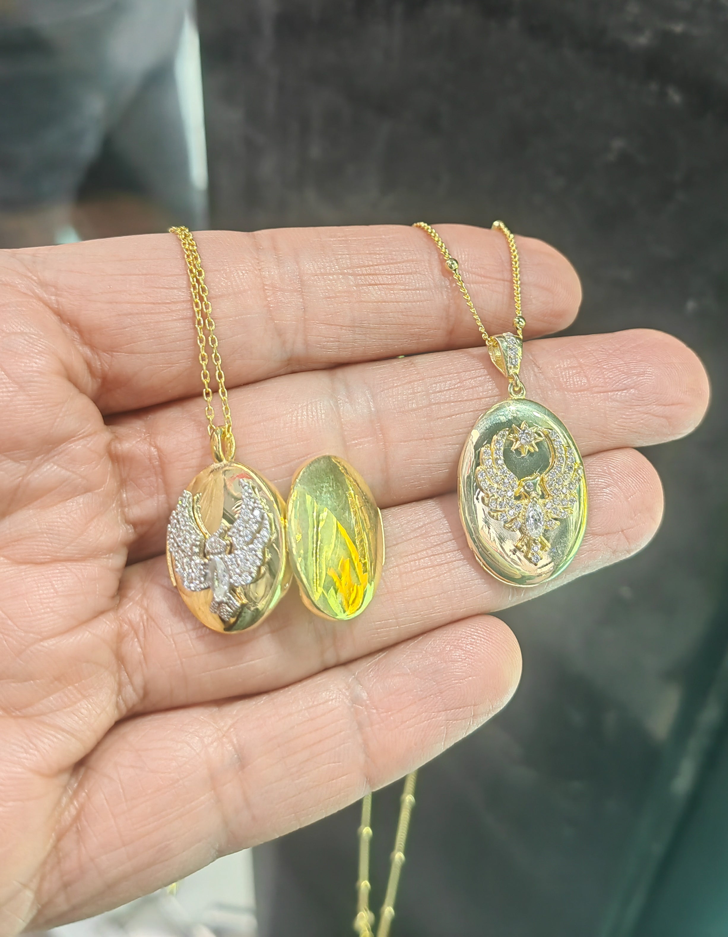 Adjustable Silver Locket Necklace – 925 Sterling Silver
