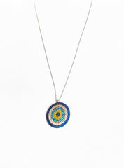 Medium Classic Evil Eye Bead Necklace