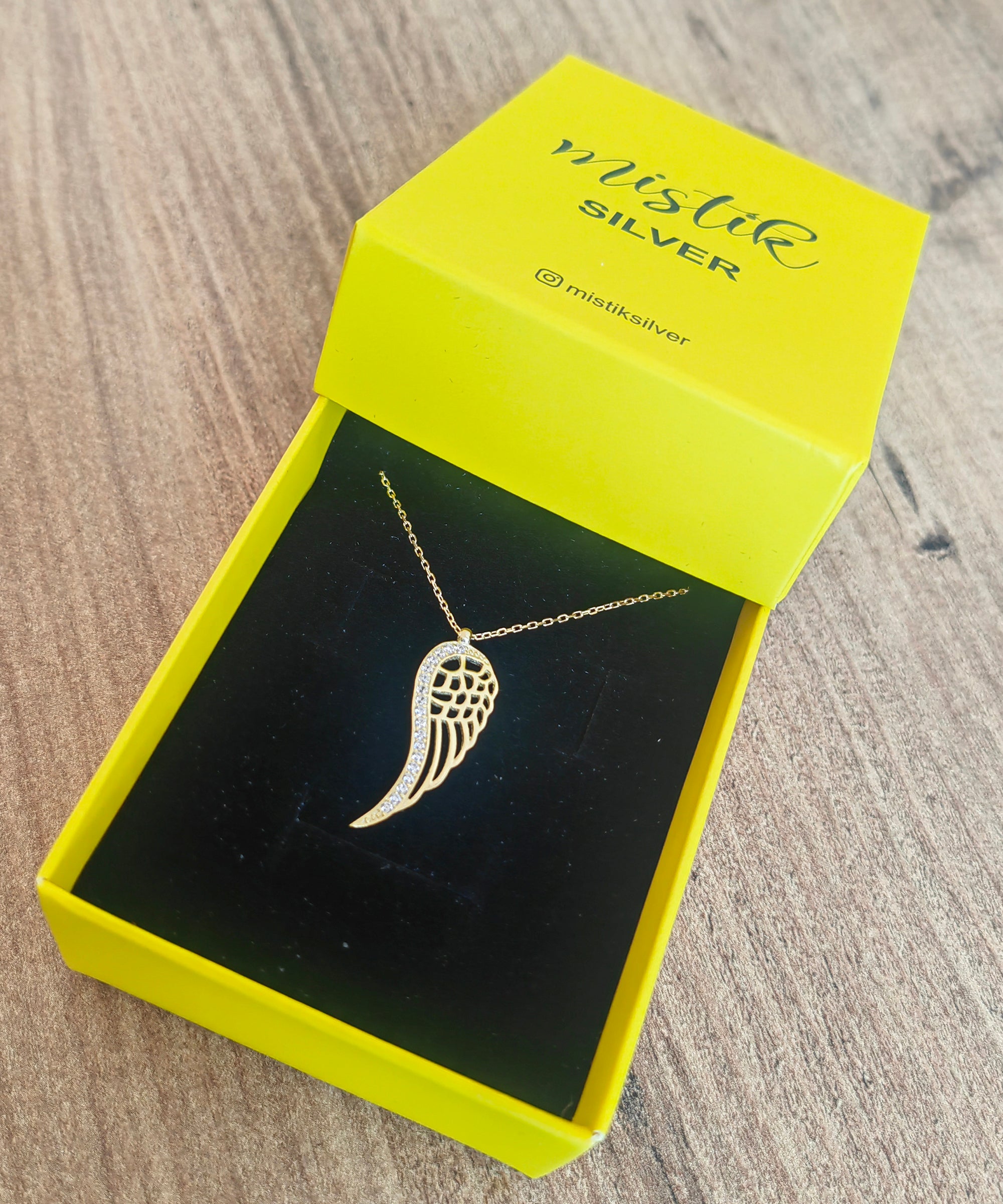 925 Sterling Silver Angel Wing Necklace, Sympathy Bereavement Gift, Memorial Jewelry