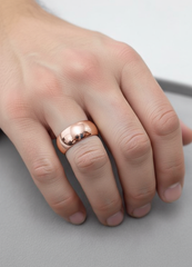 Silver Men's Wedding Band Ring – Flat Surface Classic 925 Sterling Ring