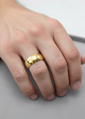 Silver Men's Wedding Band Ring – Flat Surface Classic 925 Sterling Ring