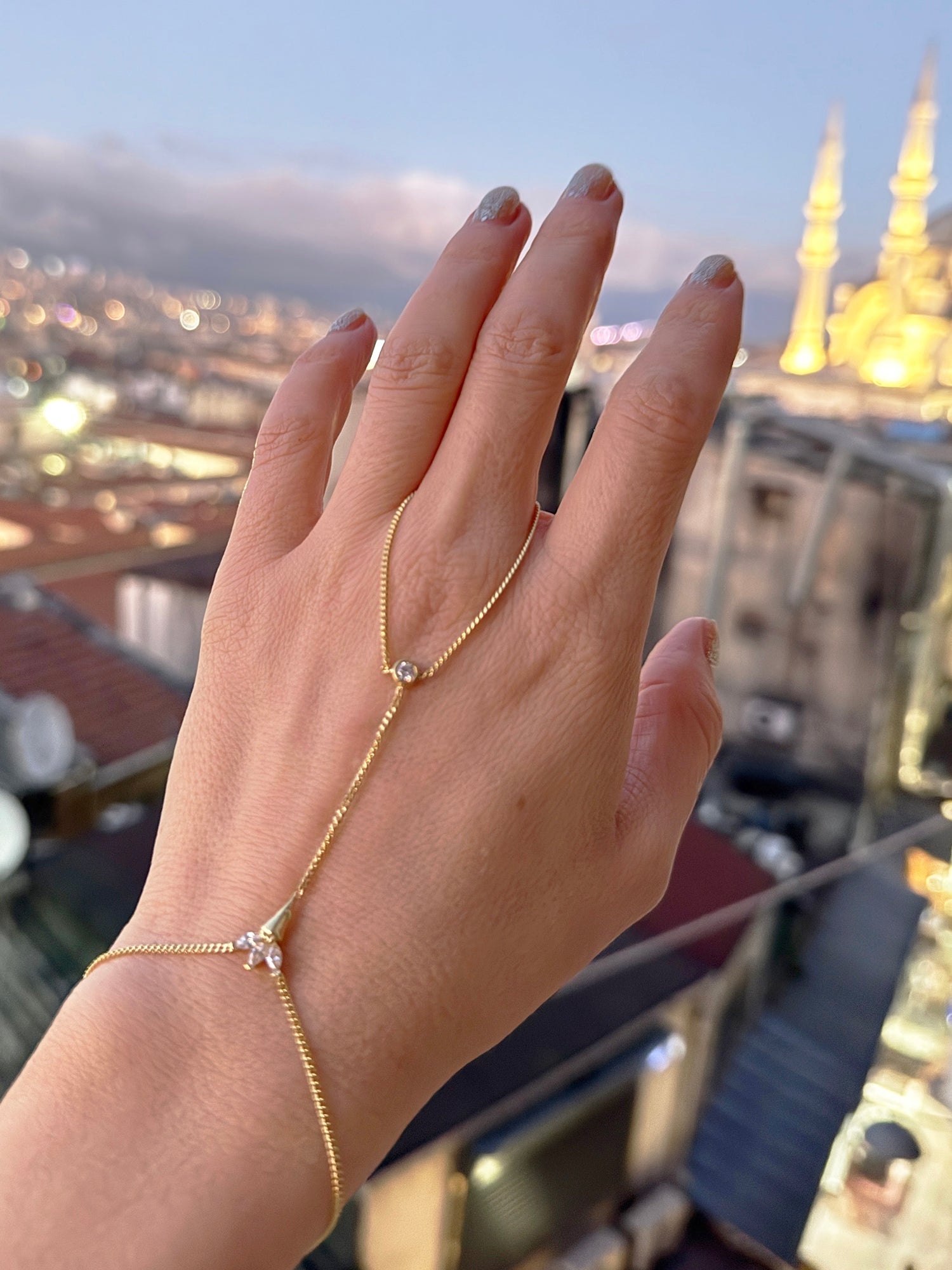 Handmade 925 Silver Gourmet Chain Slave Bracelet – Contemporary Style
