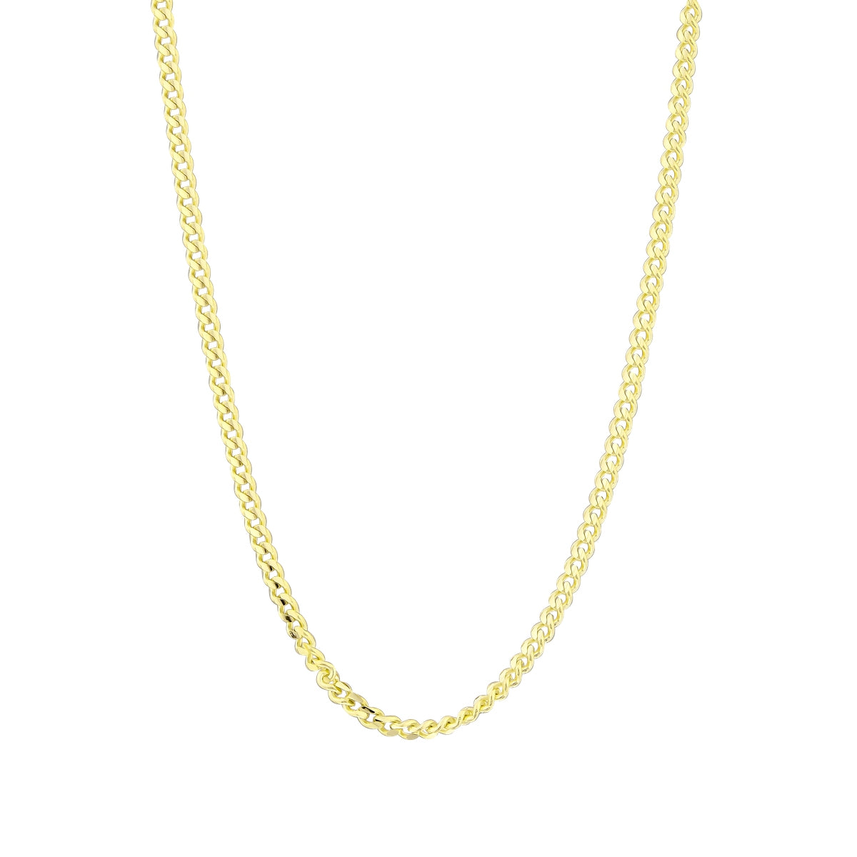 Miami Cuban Link Chain Necklace 0.84mm to 4.2 mm Inches Real 14K Yellow Gold
